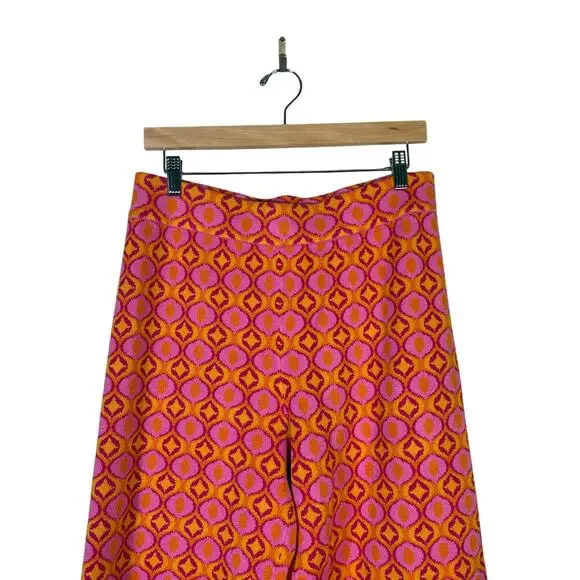 Show Me Your Mumu Zermatt Faux Fur Jacquard Sweater Pants Set Womens L Pink Y2K - Picture 7 of 11